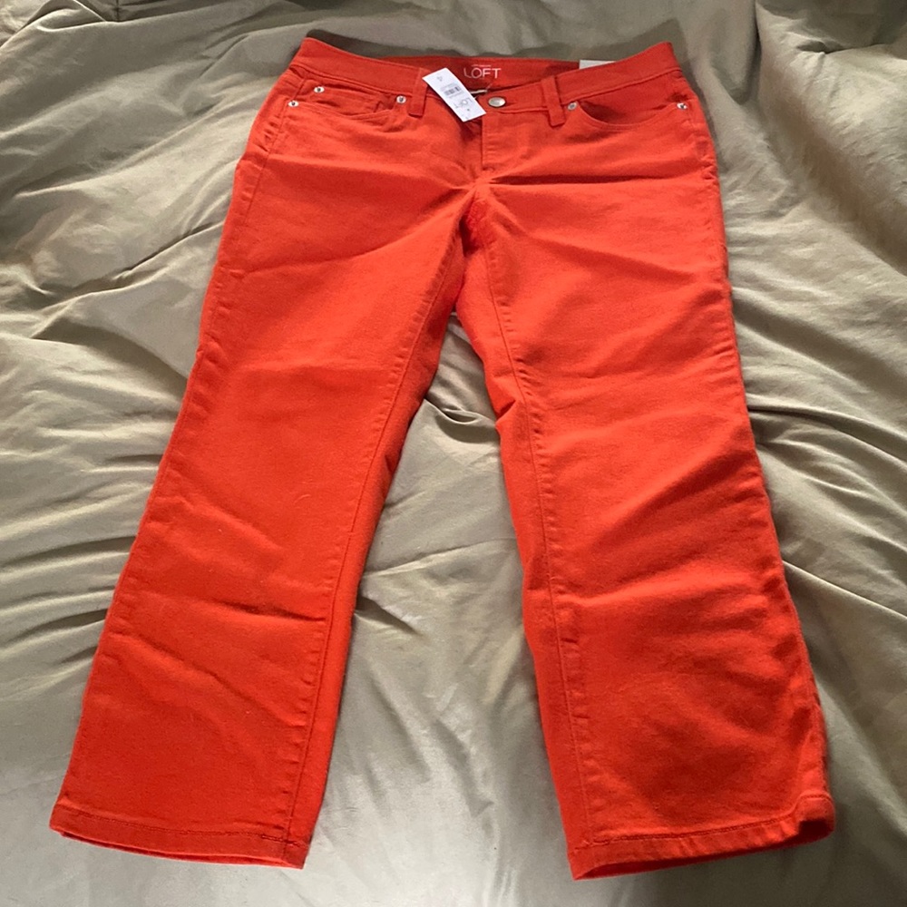 Ann Taylor aloft crop jeans